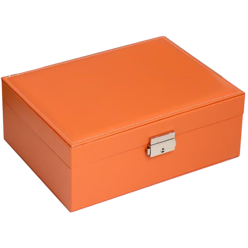 Шкатулка Auburn Jewerly Organizer Box orange Оранжевый в Казани | Loft Concept 