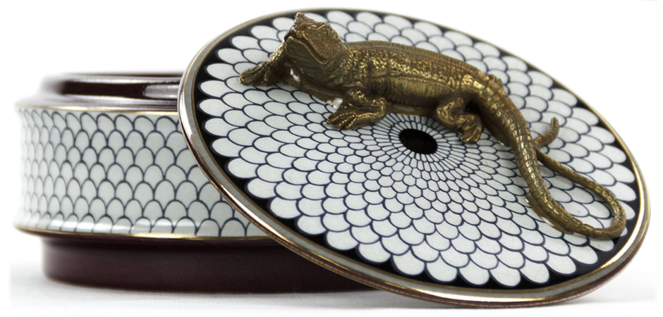 Шкатулка Box Bronze Lizard - фото №1