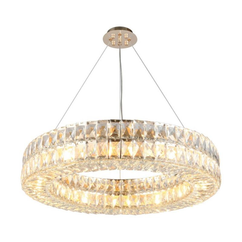 Люстра Crystal Regena Gold Chandelier Прозрачный Золотой в Казани | Loft Concept 