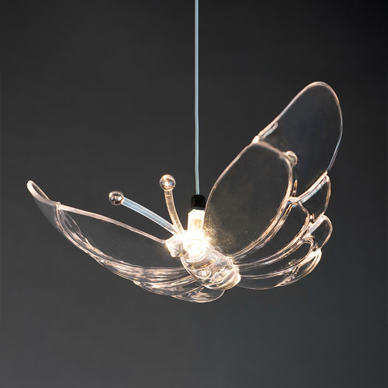 Butterfly Double Pendant Lamp E Прозрачный в Казани | Loft Concept 