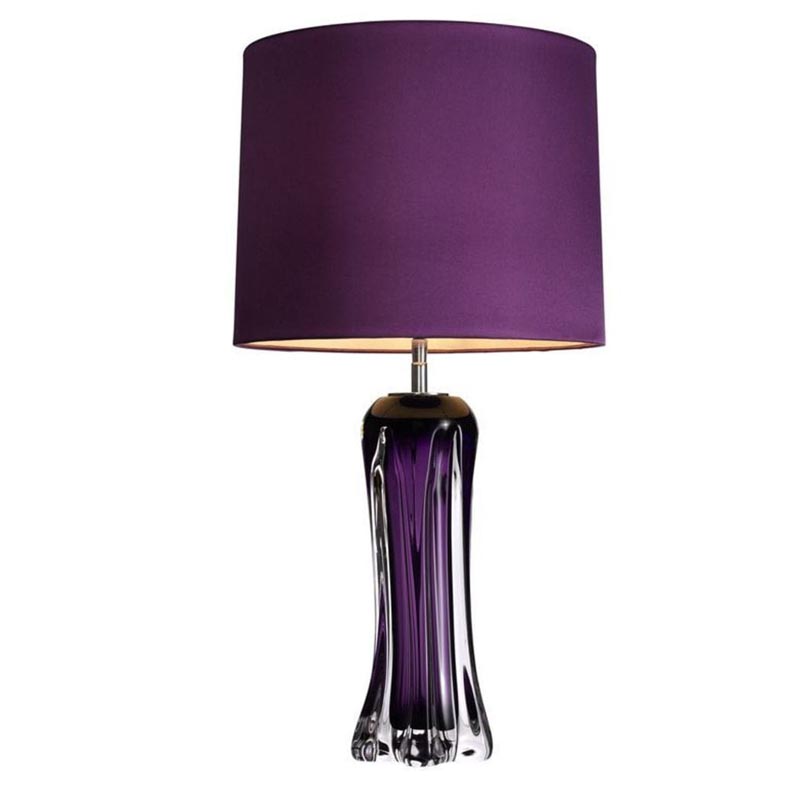 Настольная лампа Vivian Table Lamp Фиолетовый в Казани | Loft Concept 