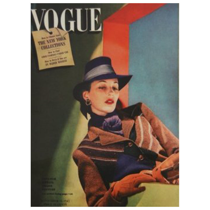 Постер Vogue Cover 1942 September  в Казани | Loft Concept 