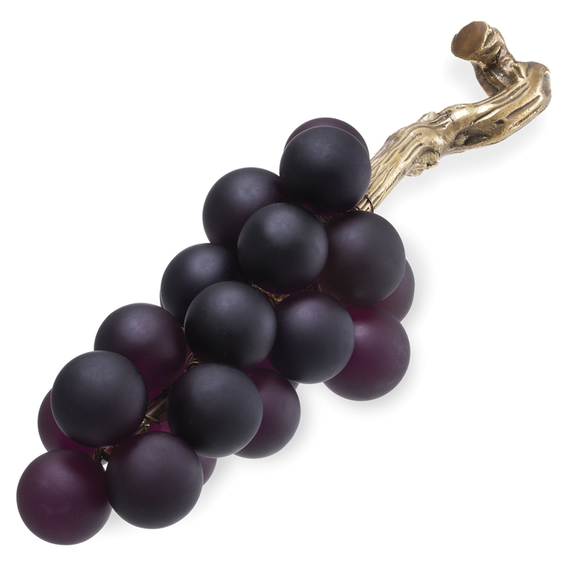 Аксессуар Eichholtz Object french grapes Purple Пурпурно-фиолетовый Винтажная латунь в Казани | Loft Concept 