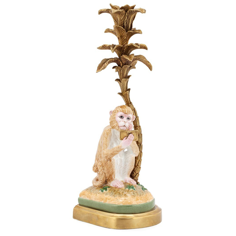 Подсвечник CANDLEHOLDER MONKEY ATLANTIDE L Бежевый Бронза Подсвечник CANDLEHOLDER MONKEY ATLANTIDE L Бежевый Бронза в Казани | Loft Concept