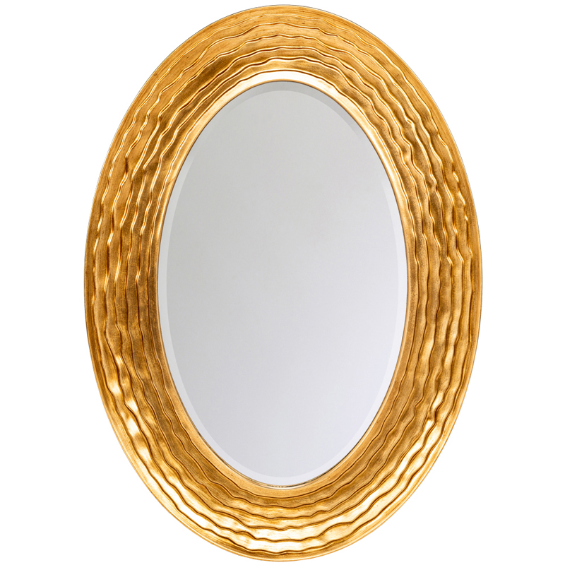 Зеркало Golden Waves Oval Mirror  в Казани | Loft Concept 