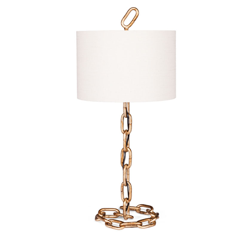 Настольная лампа Camryn Table Lamp Золотой Белый в Казани | Loft Concept 