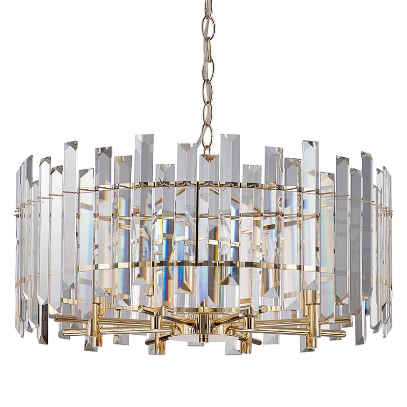 Люстра Langley Chandelier gold 60 Золотой Прозрачный в Казани | Loft Concept 