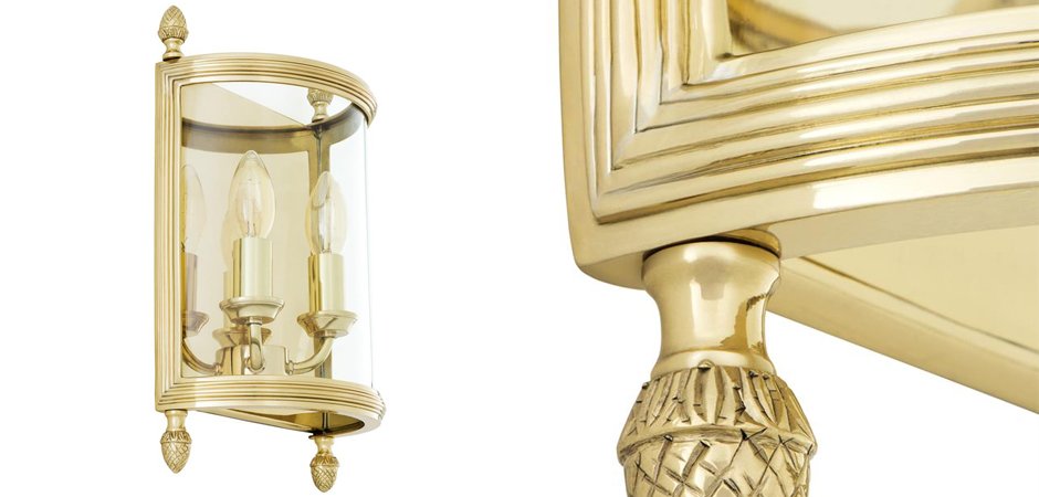 Бра Wall Lamp Lennon S Brass - Loft-Concept в Казани