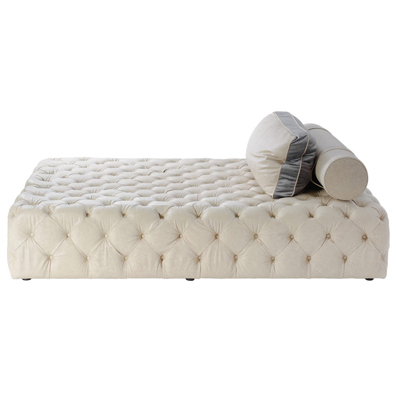 Кушетка Chinzi Lounge Sofa milky Молочный в Казани | Loft Concept 