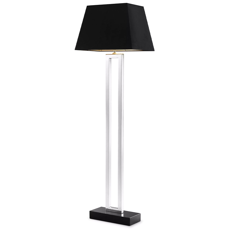 Торшер Eichholtz Floor Lamp Arlington Черный Никель в Казани | Loft Concept 