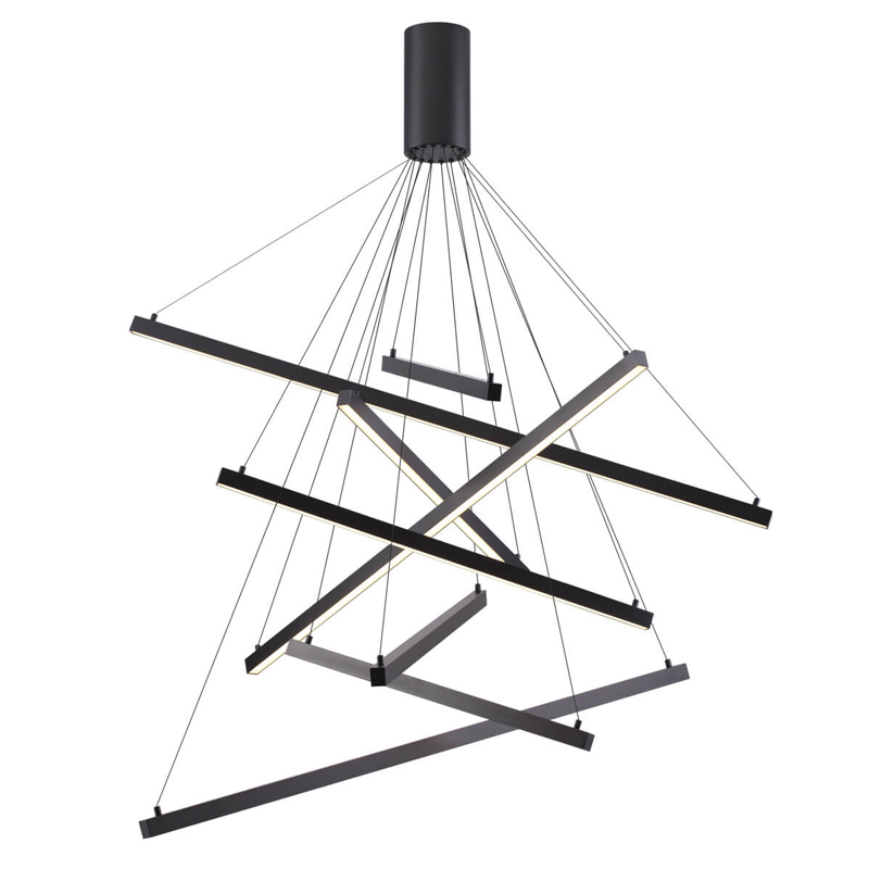 Люстра Massemin Chandelier black 99 Черный в Казани | Loft Concept 