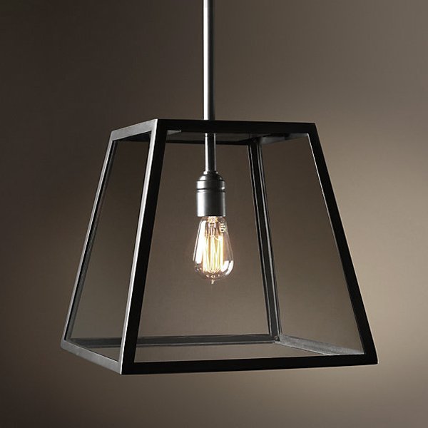 Подвесной светильник Loft Industrial Filament Pendant Черный в Казани | Loft Concept 