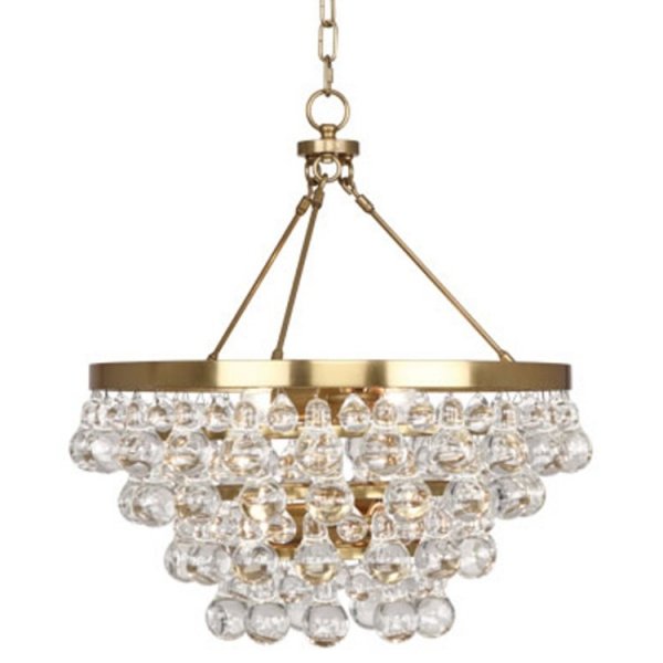 Люстра Robert Abbey Bling Chandelier Antique Brass Золотой в Казани | Loft Concept 