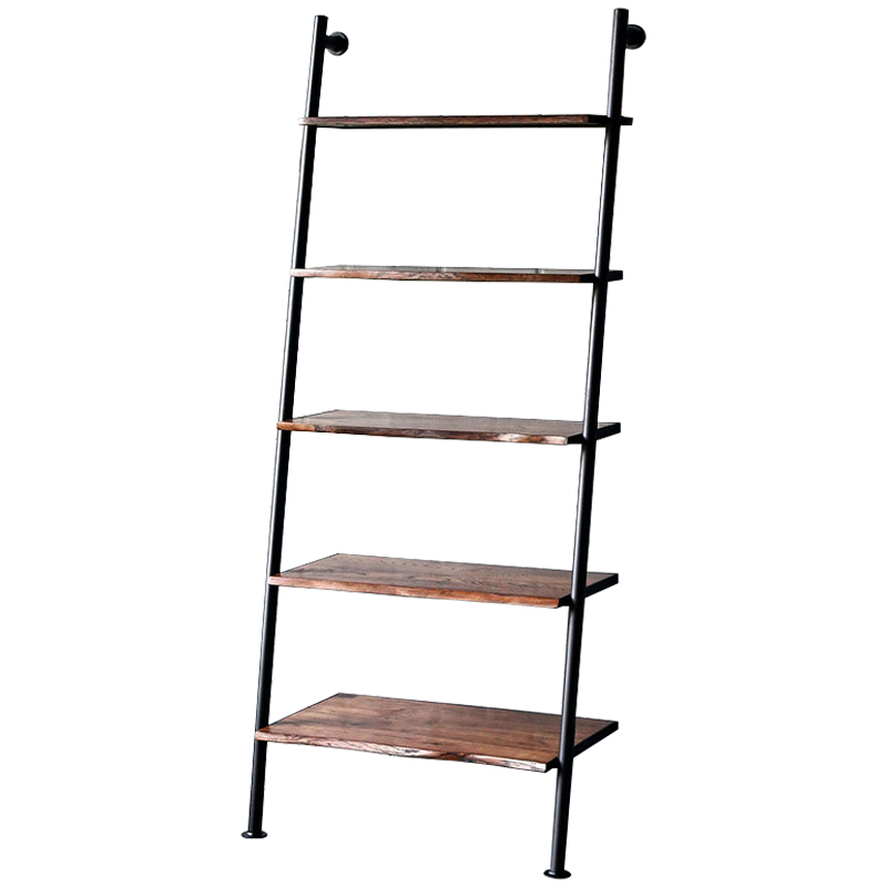 Стеллаж Talbot Industrial Metal Rust Rack Коричневый Черный в Казани | Loft Concept 