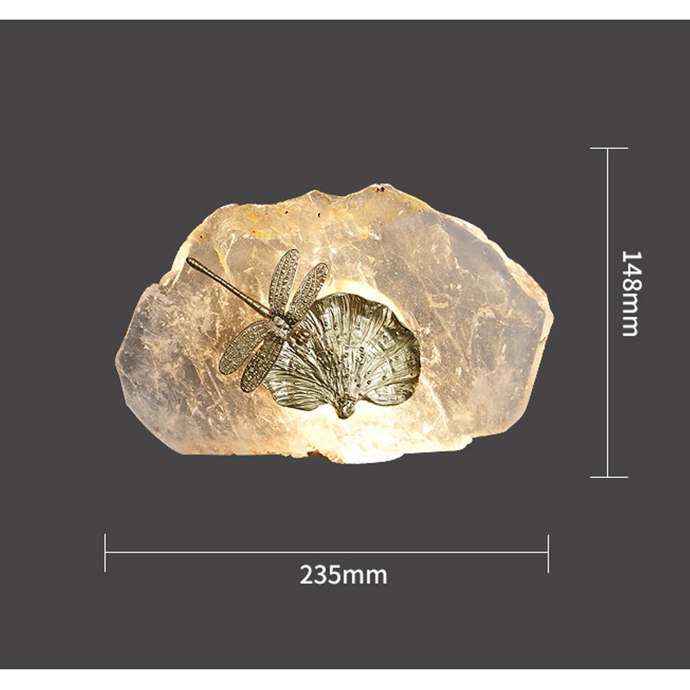 Бра Декоративный лист с стрекозой Glacial Fragment Бра Декоративный лист с стрекозой Glacial Fragment в Казани