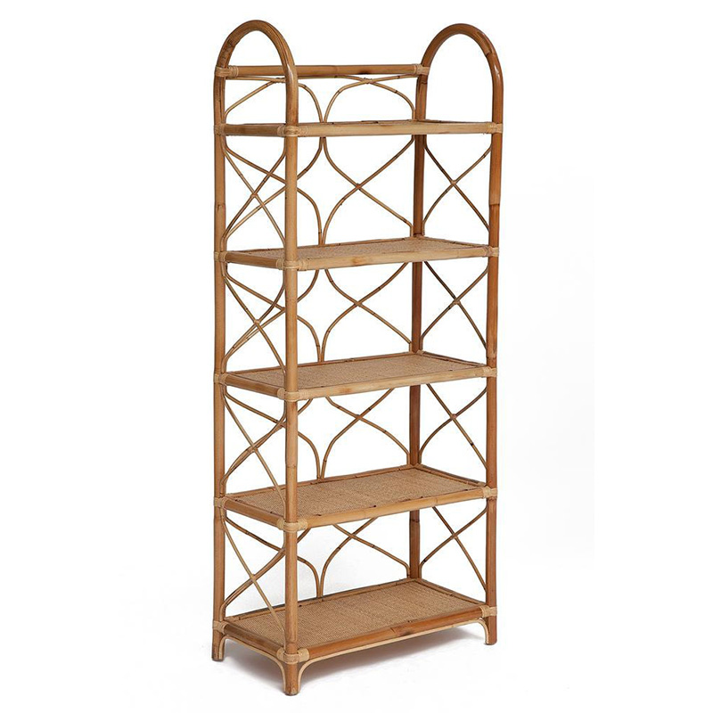 Этажерка Rattan Wicker Bookcase Древесина в Казани | Loft Concept 