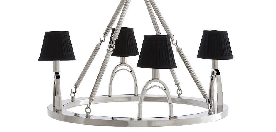 Люстра Eichholtz Chandelier Jigger Nickel - Loft-Concept в Казани