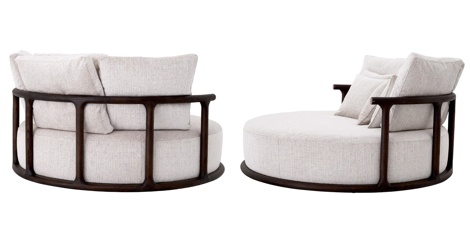 Диван Eichholtz Sofa Libero Round - фото №1