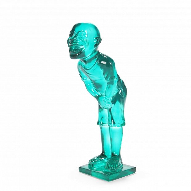 Статуэтка Laughing Man Turquoise Бирюзовый Статуэтка Laughing Man Turquoise Бирюзовый в Казани | Loft Concept