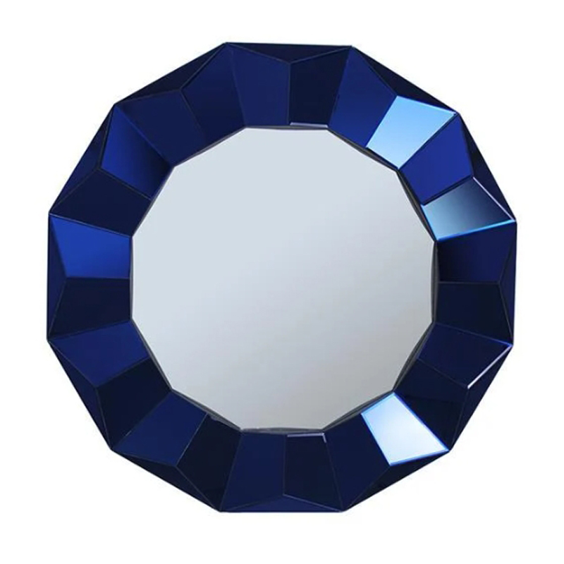 Зеркало Blue Wall Mirror Синий Зеркало Blue Wall Mirror Синий в Казани | Loft Concept