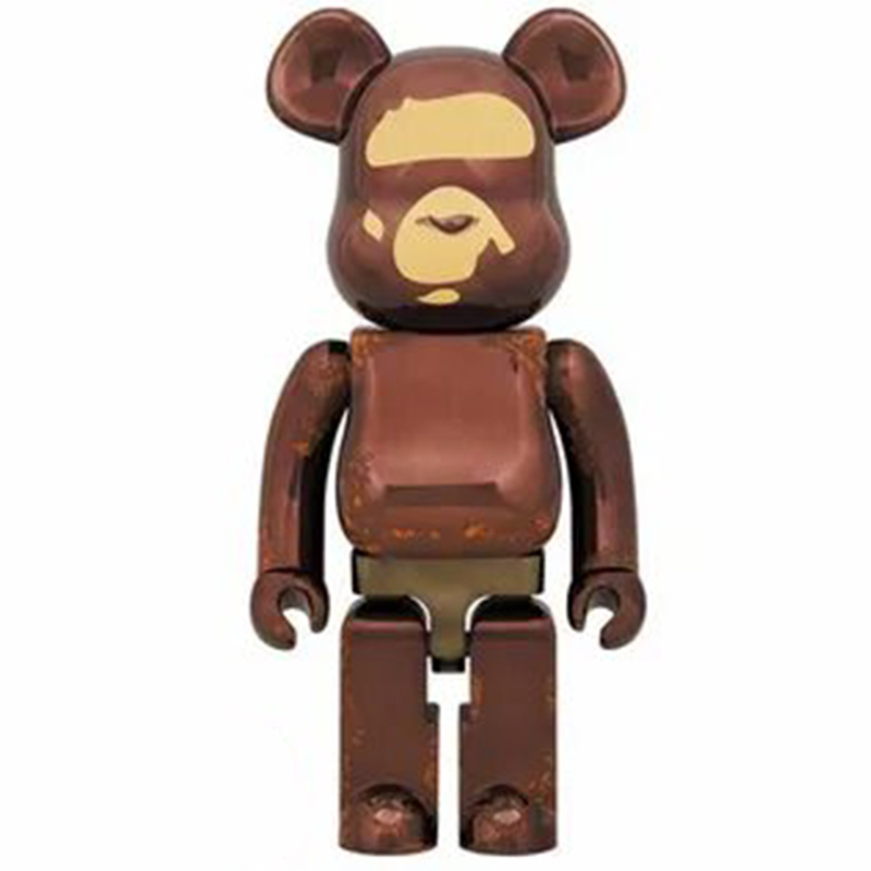 Статуэтка Bearbrick Spot Коричневый Бежевый в Казани | Loft Concept 