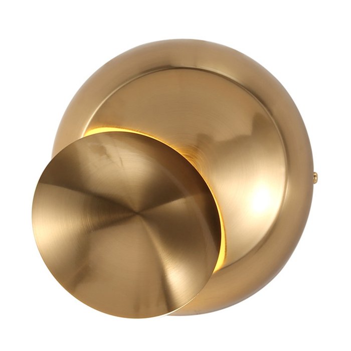 Бра Light Point Luna Wall Lamp Gold Латунь в Казани | Loft Concept 