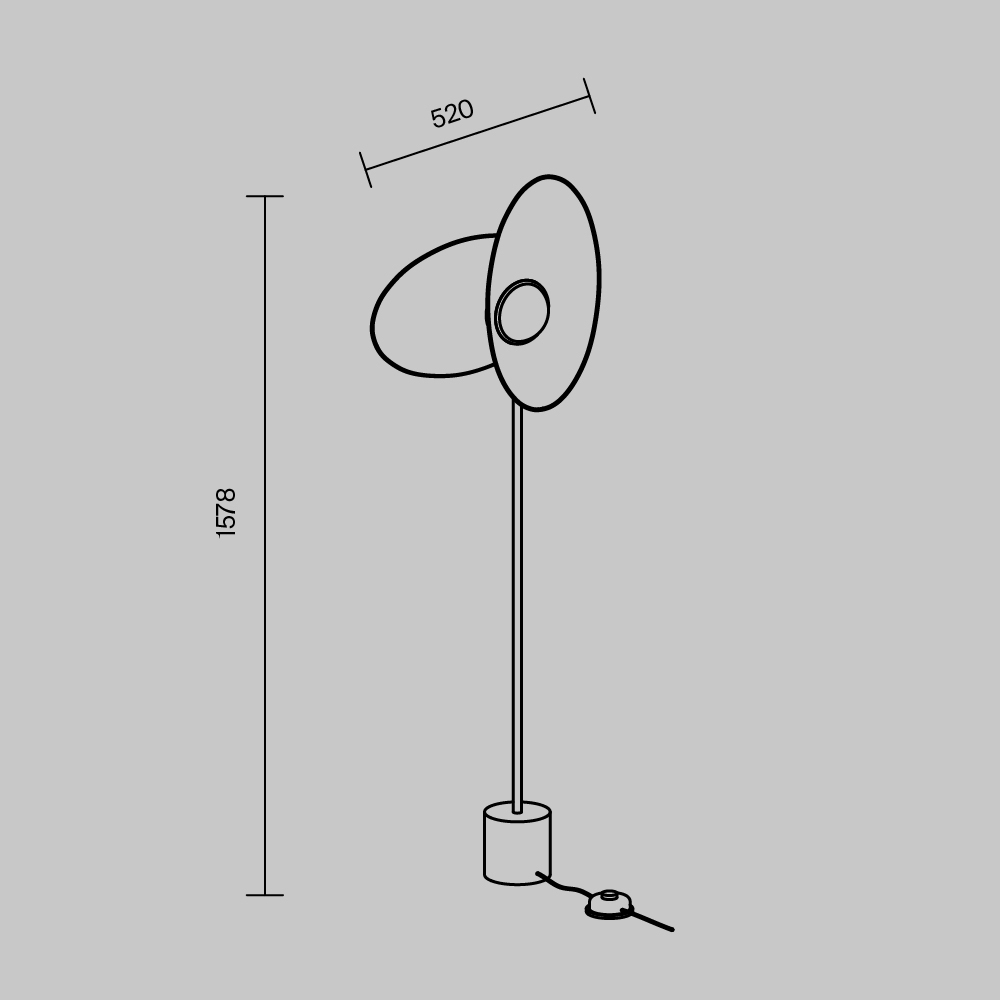 Напольный светильник Evolution 3000К 12Вт в Казани