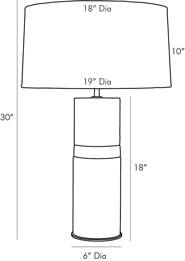 Дизайнерская настольная лампа WHITMAN LAMP в Казани