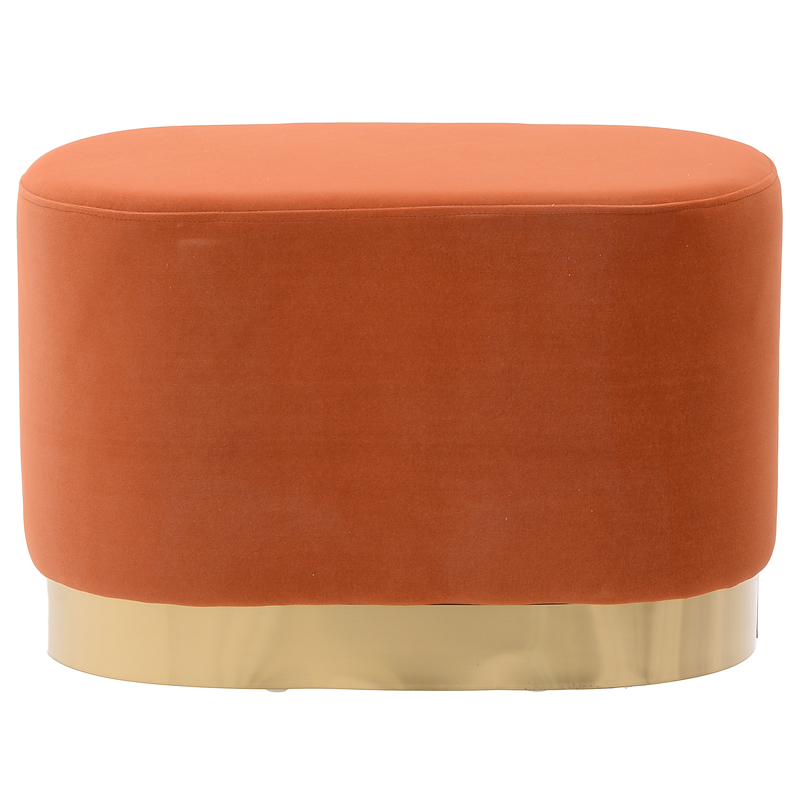 Пуф Juicy Orange Pouf Оранжевый Глянцевое золото в Казани | Loft Concept 