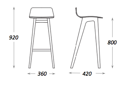 Барный стул Morph Bar Stool в Казани