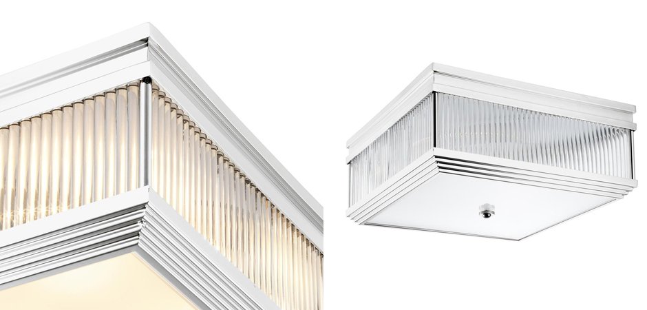 Потолочный светильник Ceiling Lamp Marly Nickel Потолочный светильник Ceiling Lamp Marly Nickel - Loft-Concept в Казани
