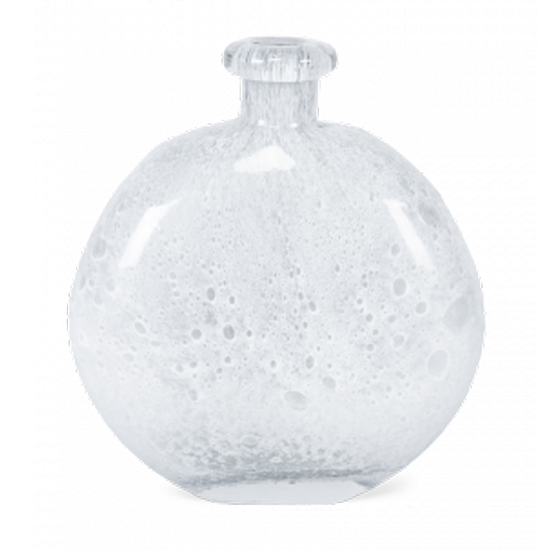 Ваза Air Bubbles Vase glass h31 Белый в Казани | Loft Concept 