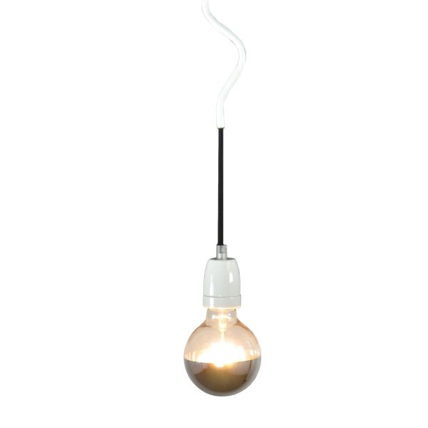 Подвесной светильник Spinner Bulb White Белый в Казани | Loft Concept 