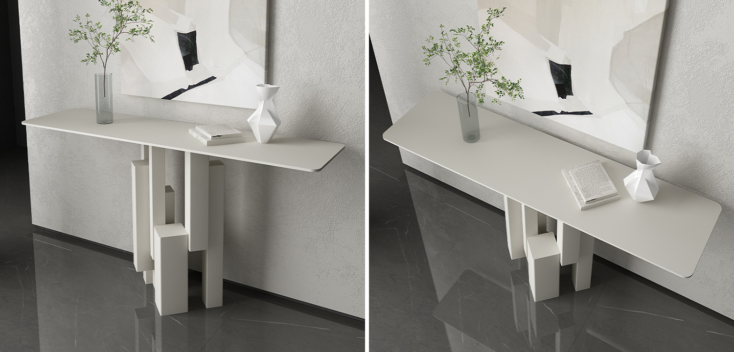 Консоль Dimension Console White - фото