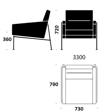 Кресло 3300 series Easy chair в Казани