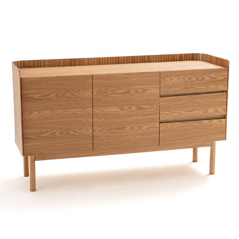 Комод в скандинавском стиле Linnea Chest of Drawers Светлый дуб Темный дуб в Казани | Loft Concept 