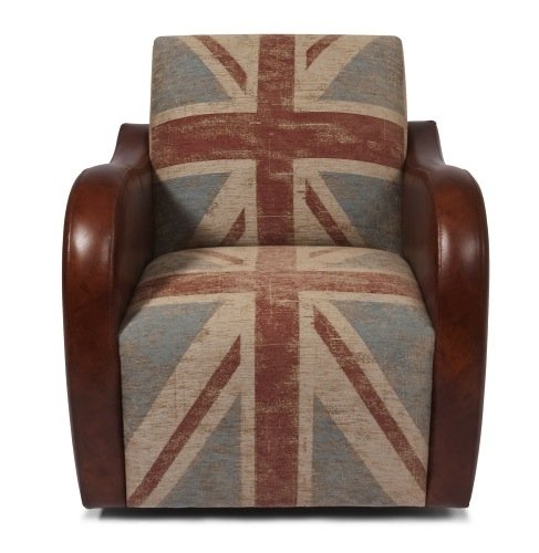 Кресло Master Jack Armchair Britannia Collection Коричневый в Казани | Loft Concept 