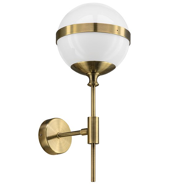 Бра Peggy Wall Lamp Gold Бронза Белый в Казани | Loft Concept 