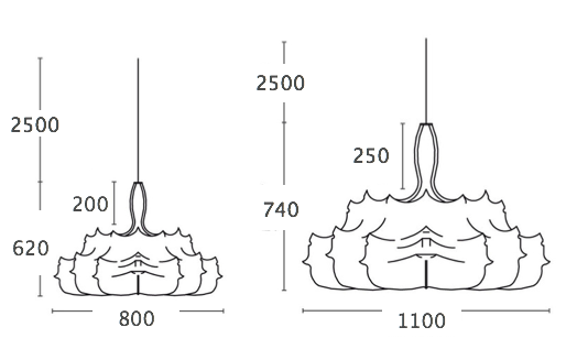 Люстра Flos Zeppelin в Казани