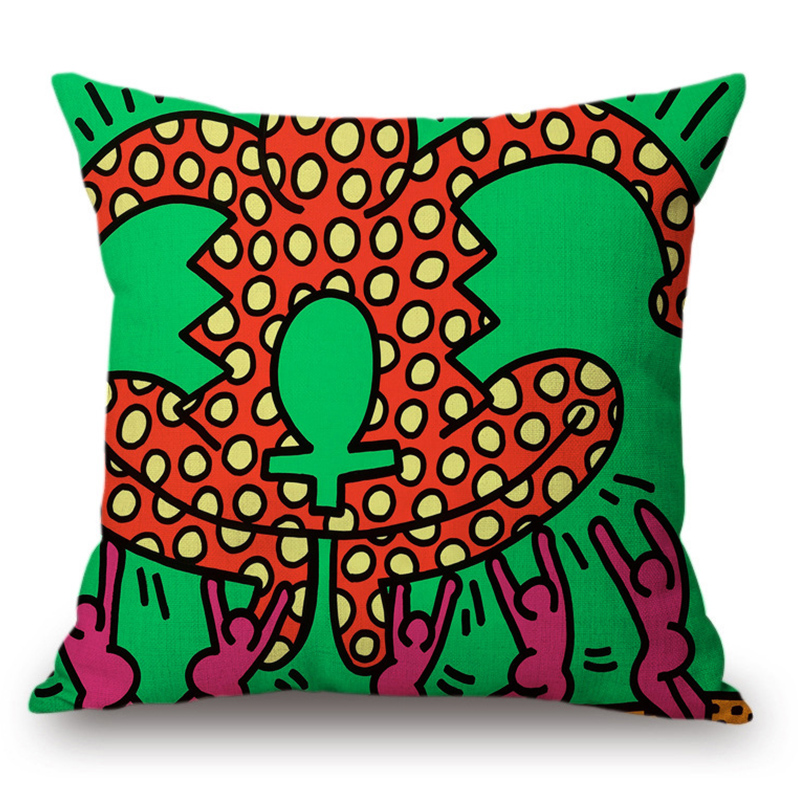 Подушка Keith Haring 17 Мульти в Казани | Loft Concept 