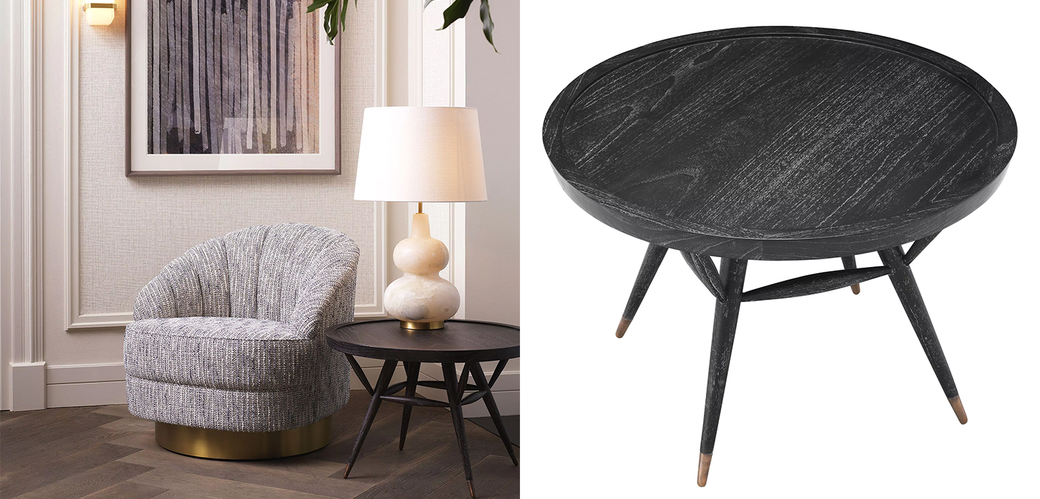 Приставной стол Eichholtz Side Table Phoenix - фото