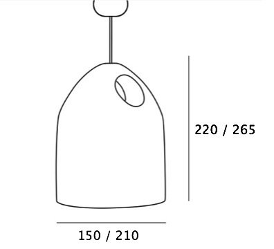 Подвесной светильник Large Oak в Казани