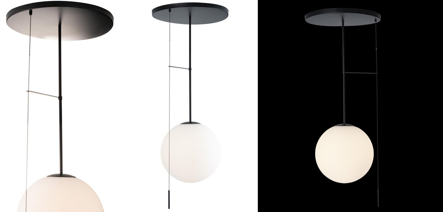 Потолочный светильник Alston black 45 - фото