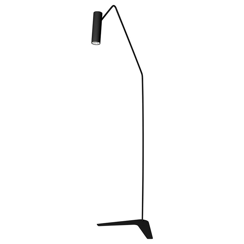 Торшер Tibo Trumpet Floor Lamp black Черный в Казани | Loft Concept 