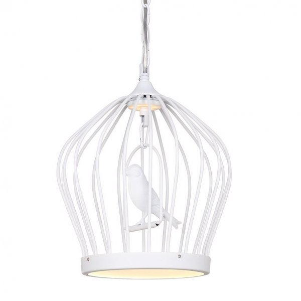 Люстра Birdcage Chandelier White Белый в Казани | Loft Concept 