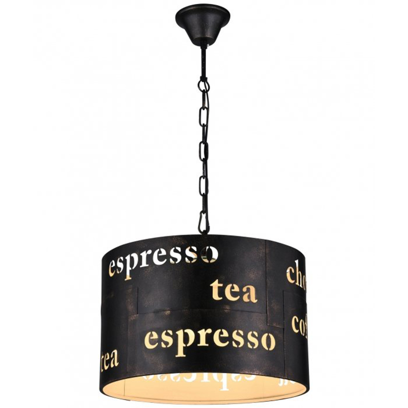 Люстра Bar Coffee Chandelier Коричневый винтаж в Казани | Loft Concept 