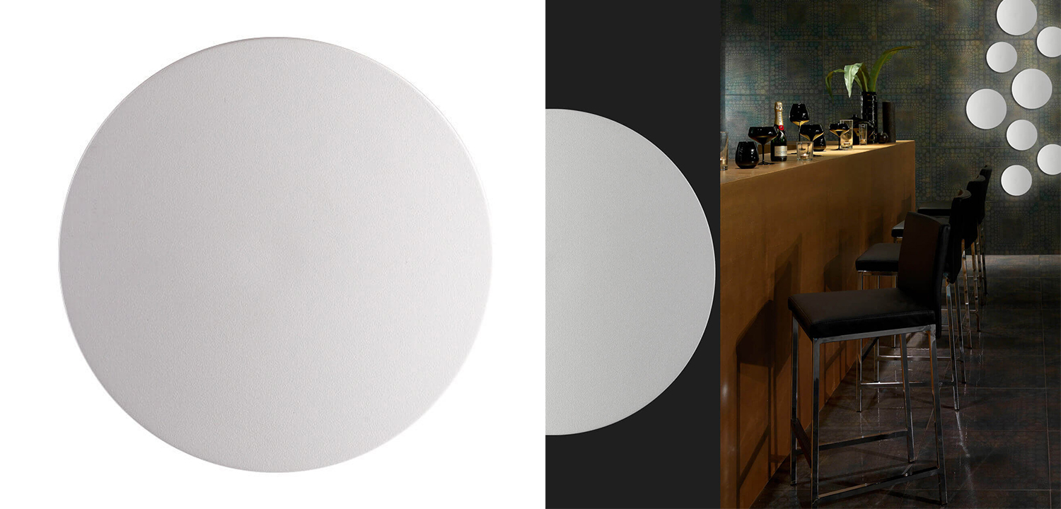 Бра Disco Piatto White Sconce - фото