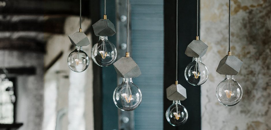 Подвесной светильник BETON MAKT - Loft-Concept в Казани