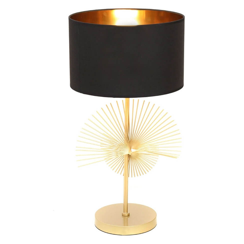 Настольная лампа Genoveva Table lamp black Черный Золотой в Казани | Loft Concept 