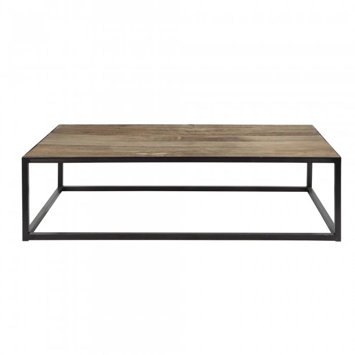 Стол Industrial Minimal Coffee Table 130 Черный в Казани | Loft Concept 